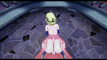 Reproduzir Assistindo os peitos do sabre quicando enquanto você a fode com seu pov - fate grand order hentai.