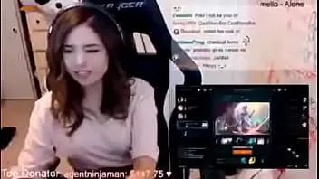 play Pokimane mungkin duduk di vibrator saat streaming!