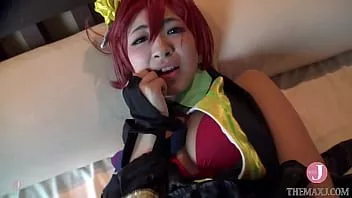 play [hentaicosplay] um imitador de personagem que gentilmente dá as boas-vindas a um membro júnior de sua unidade no mundo do sexo subjetivo!