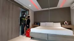 Abspielen Big Bambu verschlingt Pizza -Lieferung Typen, während Ehemann weg ist